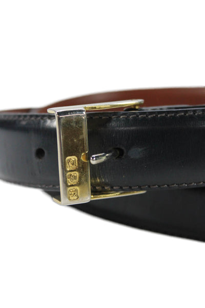 Ralph Lauren Women's Buckle Closure Leather Belt Brown Size M