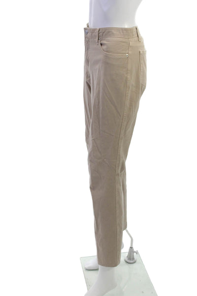 Fabrizio Gianni Jeans Unisex Chinos Beige Size 8