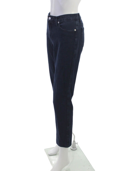 Fabrizio Gianni Jeans Womens Cropped Ankle Jeans Dark Blue Size 8