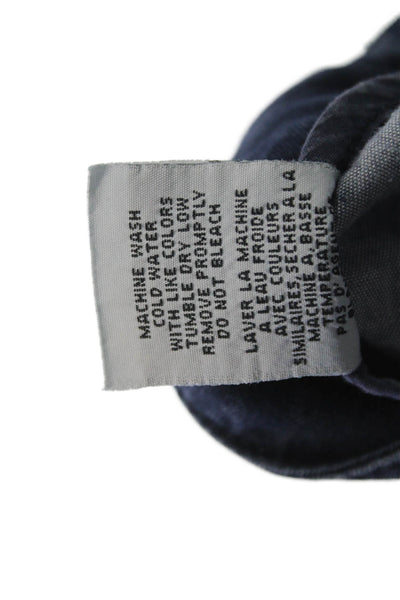 Fabrizio Gianni Jeans Womens Cropped Ankle Jeans Dark Blue Size 8