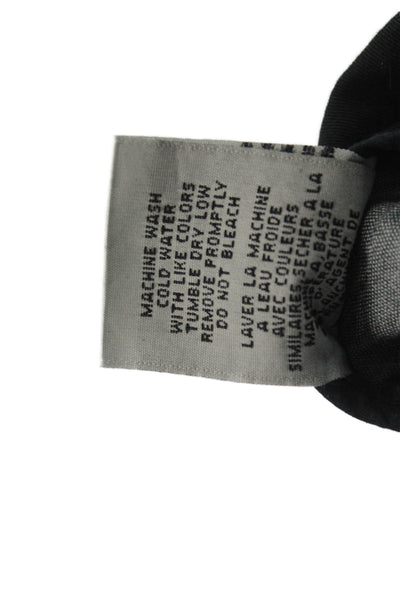 Fabrizio Gianni Womens Ankle Cropped Black Pants Size 8