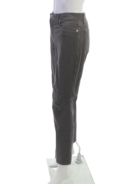 Fabrizio Gianni Jeans Womens Ankle Cropped Dark Gray Jeans Size 8