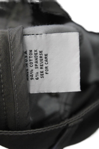 Fabrizio Gianni Jeans Womens Ankle Cropped Dark Gray Jeans Size 8