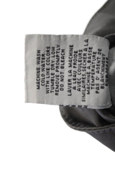 Fabrizio Gianni Jeans Womens Ankle Cropped Dark Gray Jeans Size 8