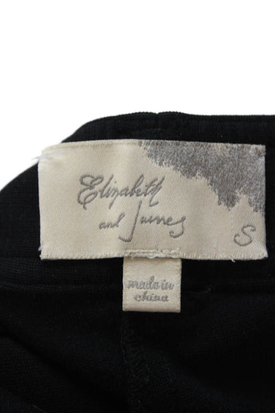Elizabeth & James Women Ankle Jeggings Black Size S