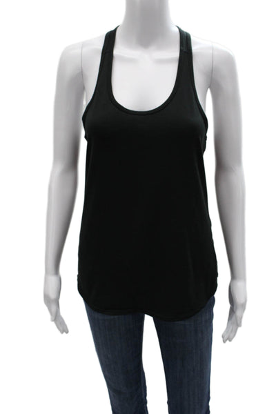 Outdoor Voices Womens Black Basic Sleeveless Tank Round Neck Size S