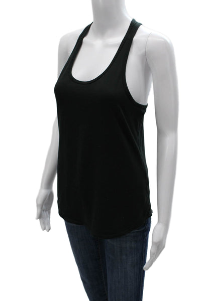 Outdoor Voices Womens Black Basic Sleeveless Tank Round Neck Size S