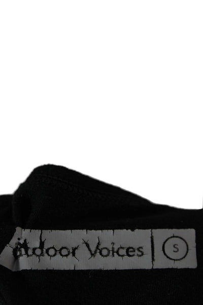 Outdoor Voices Womens Black Basic Sleeveless Tank Round Neck Size S