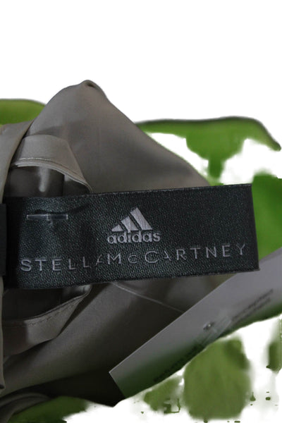 Adidas by Stella McCartney Women Anorak Beige Drawstring Geometric Size XS