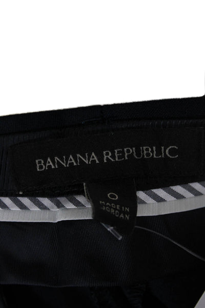 Banana Republic Mens Dark Blue Dress Pants Size 0
