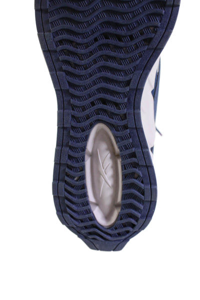 Reebok Womens Vizome Lace-Up Running Athletic Sneakers Blue Size 4