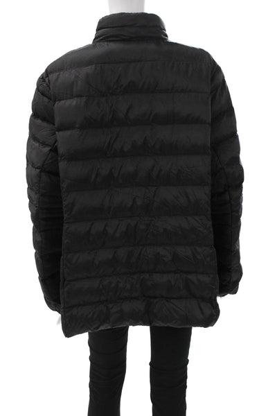 32 Degree Heat Unisex Black Quilted Puffer Nylon Jacket Size 2XL