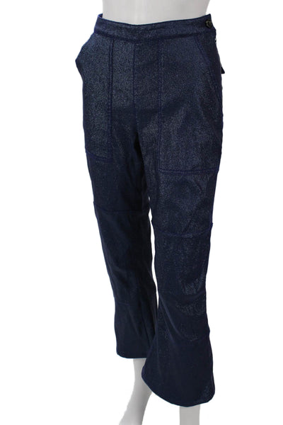 Rachel Comey Womens Cargo Pants Dark Blue Size 6