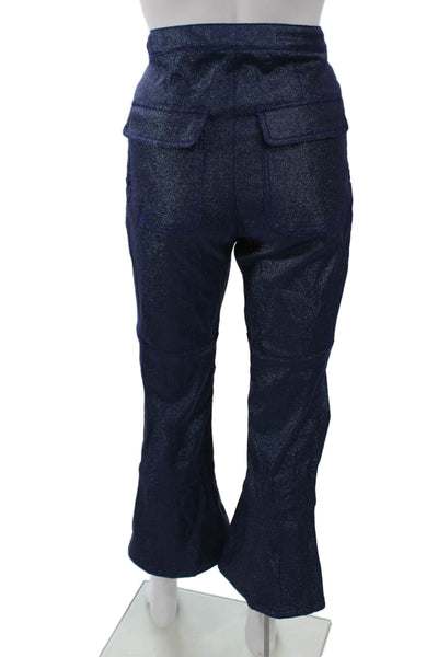 Rachel Comey Womens Cargo Pants Dark Blue Size 6