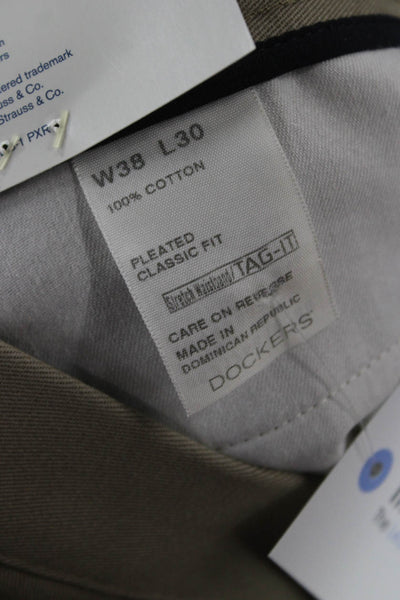Dockers Mens Chinos Beige Size 38