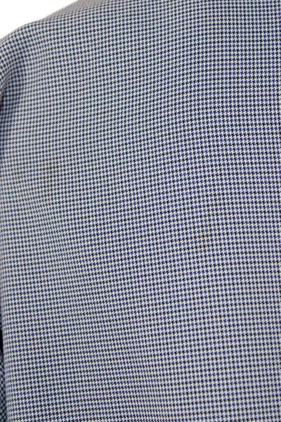 Ashworth Mens Gray V-Neck Check Sweatshirt Size XL