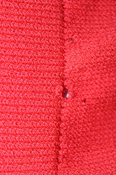 St. John Collection By Marie Gray Women A-Line Knee-Length Red Skirt Size 8