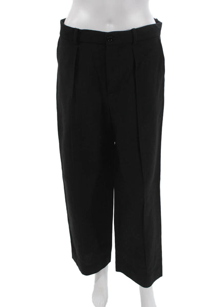 Ralph Lauren Collection Unisex Black Cropped Dress Pants Size 6