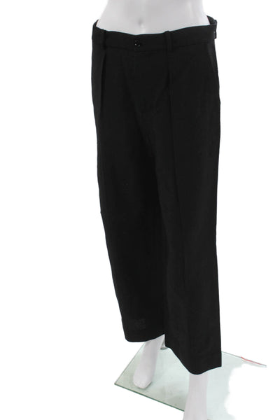 Ralph Lauren Collection Unisex Black Cropped Dress Pants Size 6