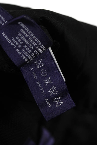 Ralph Lauren Collection Unisex Black Cropped Dress Pants Size 6