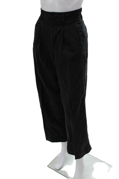 Everlane Unisex Ankle Cropped Pants Black Size 00P