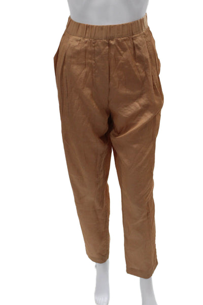 3.1 Phillip Lim Unisex Ankle Dress Pants Brown Size M