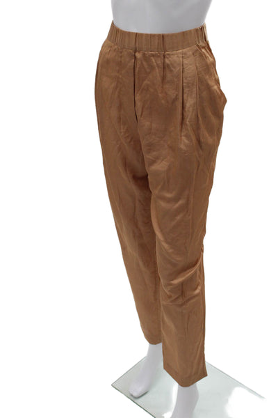 3.1 Phillip Lim Unisex Ankle Dress Pants Brown Size M