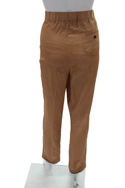 3.1 Phillip Lim Unisex Ankle Dress Pants Brown Size M