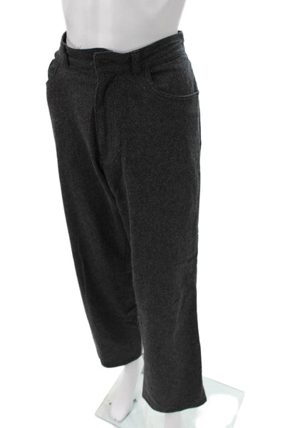 Polo Ralph Lauren Mens Dress Pants Dark Gray Wool Blend Size S