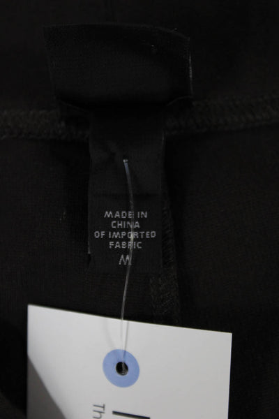 Eileen Fisher Womens Dress Pants Black Polyester Solid Size M