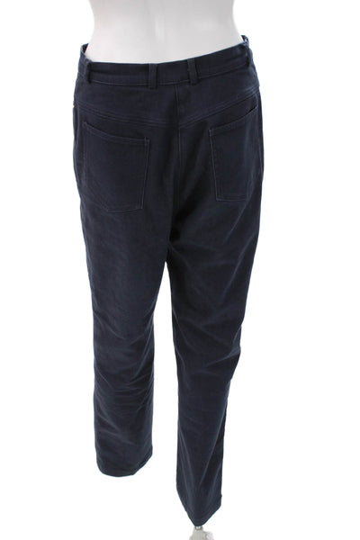 St. John Sport By Marie Gray Unisex Dress Pants Dark Blue Button Size 6