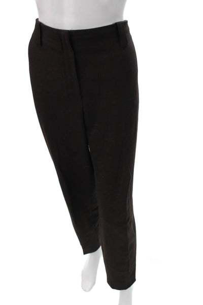 Les Copains Unisex Black Ankle Dress Pants Size 46