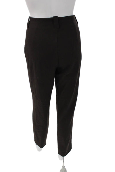 Les Copains Unisex Black Ankle Dress Pants Size 46