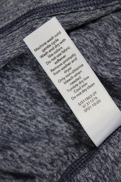 Athleta Womens Basic Sleeveless Tank Gray Crew Neck Top Size XS