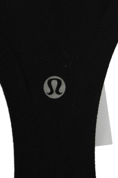 Lululemon Womens Black Sleeveless Square Neck Sports Tank Polyester Size 6