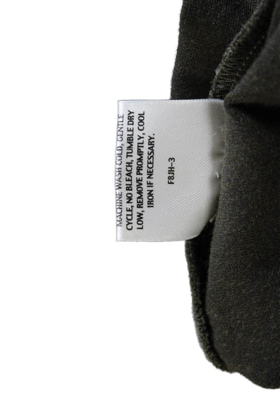 Eileen Fisher Women Cropped Ankle Leggings Green Size PS