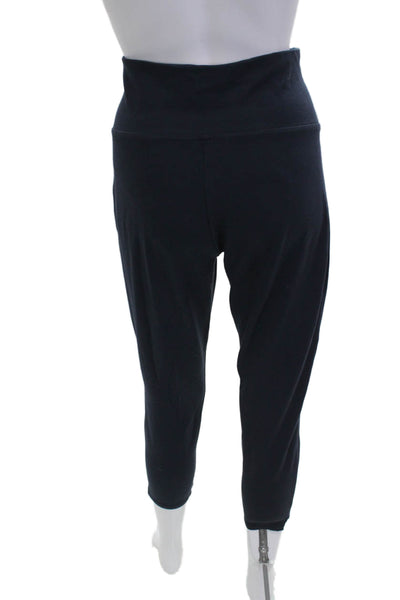 Spanx Womens Cropped Dark Blue Leggings Size XL