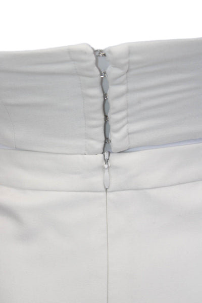 Mason Womens White Bodycon Sheath Dress Sleeveless Size 0