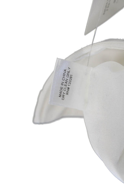 Mason Womens White Bodycon Sheath Dress Sleeveless Size 0