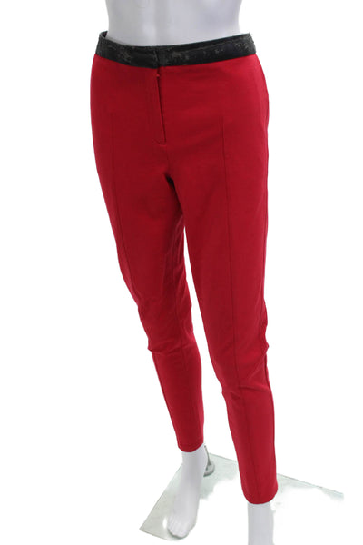 Ted Baker London Women Ankle Dress Pants Red Size 4