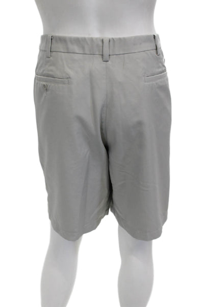 Nike Golf Mens Chino Shorts Gray 100% Polyester Big Tall Size 40