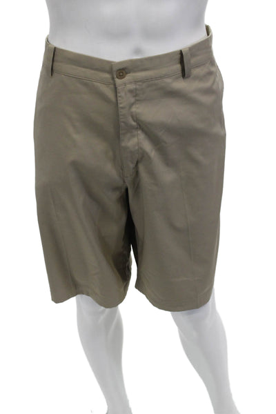Nike Golf Mens Chino Shorts Beige Big Tall Size 40