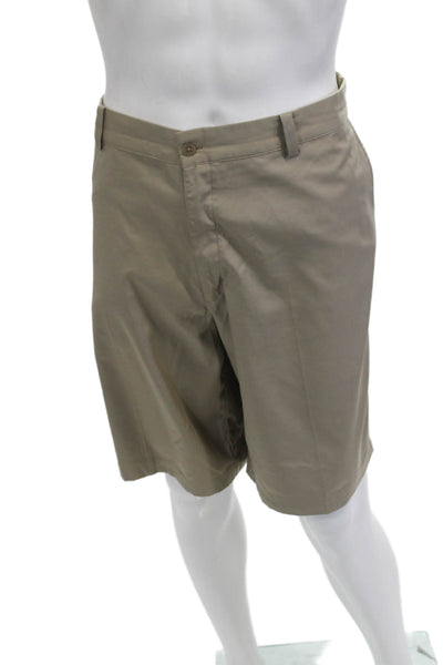 Nike Golf Mens Chino Shorts Beige Big Tall Size 40