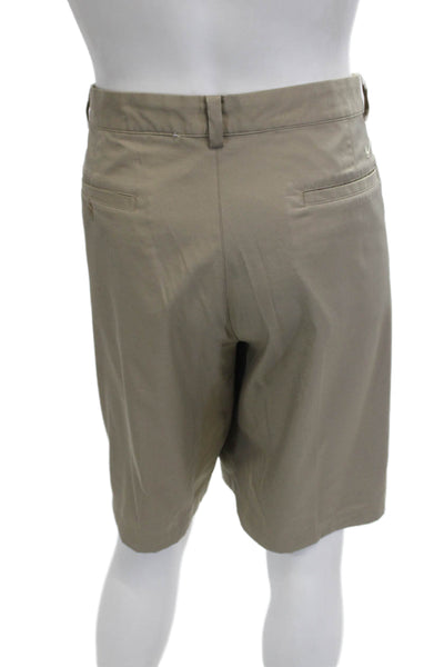 Nike Golf Mens Chino Shorts Beige Big Tall Size 40