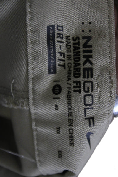 Nike Golf Mens Chino Shorts Beige Big Tall Size 40