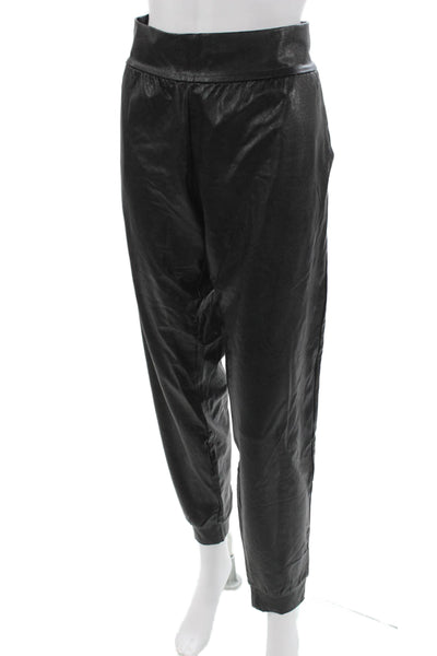 Commando Womens Jogger Pants Black Size XL