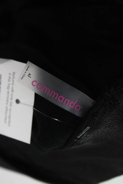 Commando Womens Jogger Pants Black Size XL