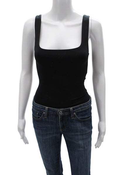 Babaton Women One Piece Jumpsuit Sleeveless Square Neck Black Size XS