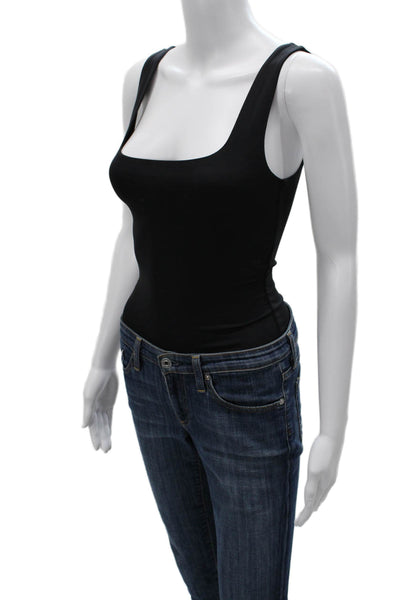 Babaton Women One Piece Jumpsuit Sleeveless Square Neck Black Size XS