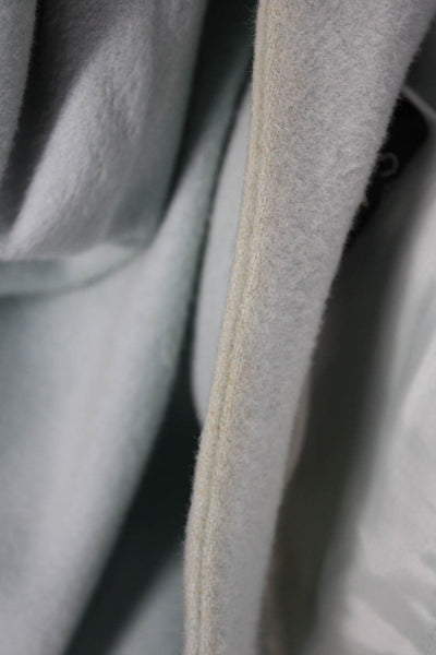 Dana Buchman Women Cashmere Button Long Sleeve Jacket Light Blue Size 6